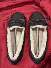 Men   s Moccasin Memory Foam Indoor Outdoor House Shoes Slippers Sz Xl 11-12 Nwot