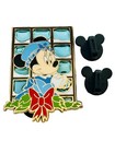 Disney Pin 2024 Dis Christmas Advent Calendar Minnie Stained Glass Le 3300 Htf