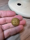 Confederate Civil War South Carolina State Seal Militia Coat Button