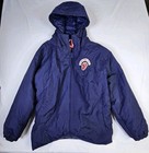 Rolling Stones Jacket Men s 2xl Blue Parka Band Merch Licks World Tour 2002 03 