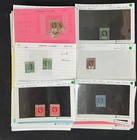 Leeward Islands Stamp Collection On Dealer Cards  809 Cv Zayix 0825cb514641