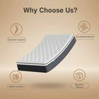 12  Queen Memory Foam Hybrid Mattress Medium Firm Bed In A Box Pressure Relief