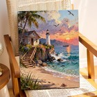 Beach Paint By Numbers Kit For Adults Beginners  Beach Paint By Number For Adult