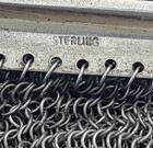 1920s  Mesh Purse   flapper Purse       Stamped Sterling