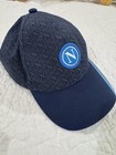 Ssc Napoli Baseball Cap Blue Adjustable Strap Napoli Football Crest Hat Italy