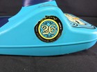 Zipfy Freestyle Mini Luge Sled Blue Alpine Race Series Steering Snow Sled