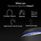 Sonic Pro Dental Cleaning Pod  43khz Ultrasonic Retainer Cleaner Machine For New