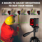 Self Leveling Laser Level 100ft Green Cross Line With Tripod Ip54