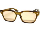 Men s Classic Elegant Vintage Retro Biker Style Sunglasses Brown Fashion Frame