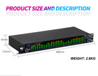 Digital Equalizer Eq Noise Reduction Spectrum Display 31 Bands Ktv Tkl T531 110v