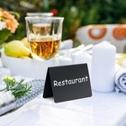 4 x3  Mini Chalkboard Signs Food Labels For Party Buffet Food Chalk Board Sign