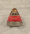 Vintage 1959 Japan Tin Litho Friction Toy Car Girl Little Suzy   Vg Cond  Works 