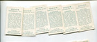 1938 Gallaher Ltd Cigarettes 48 Different Dogs Series 2 Tobacco Card Set