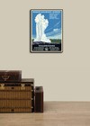 1938 Yellowstone Park Vintage Style Ranger Naturalist Travel Poster - 18x24