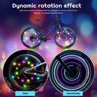 Bicycle Bike Wheel Lights Colorful Led String Light Night Safety Warning Lamp
