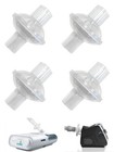 Universal Fit In-line Bacteria Filter For Resmed   Phillips Cpap bibap 8 Counts
