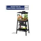 Aqueon Metal 10 Gallon Fish Tank Aquarium Stand  20  L X 10  W X 28 25  H