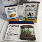 Aqueon Led Minibow Aquarium Kit With Smartclean Technology 1 Gallon White No Box