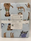 Pottery Barn Kids Salty Dog Organic Reversible Duvet Cover Twin Blue  1245