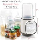 Baby Bottle Warmer  5-in-1 For Milk  Food   Bottles  Smart Temp Control  Auto Sh