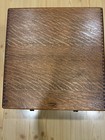 Antique Quarter Sawn Oak 2 Drawer Library Card Catalog File Cabinet Farmhouse