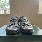 Ecco Bluma Slip On Shoes Womens Eu 41  Us 10 5 Brown Green Palm Trees Comfort 
