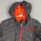 The North Face Thermoball Jacket Kids 5t Gray Insulated Hooded Lightweight Read