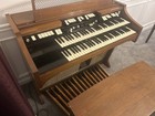 Excellent Hammond Organ W  Full 25-note Pedalboard  Built-in Speaker    Bench 