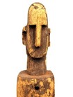 African Art Primitive Arts - Antique Dogon Lock On Base - 49 5 Cms
