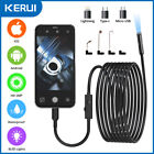 1080p Hd Endoscope Borescope 8mm Inspection Snake Camera For Iphone Android Ios
