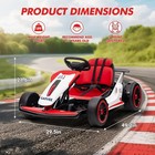 Electric Drift Drift Go Kart Kids 200w Dual Motor 7ah Battery Ride On Car 360  