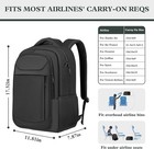 Travel Laptop Backpack  Travel Backpack For Women  Business Anti Theft Slim Stur