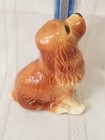 Vintage Cocker Spaniel Dog Ceramic Figurine 6    Sitting Royal Copley 