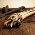 High Quality Carbon Steel Handmade Eagle Handle Viking Sculpture Axe With Sheath