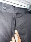 Black By Vera Wang Men s Slim Fit Wool Tuxedo Pants Black 32 Waist Needs Hem