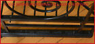 Antique French Iron   Brass Trim Bakers Rack 19th Century Paris France Pu Only