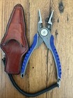 Donnmar Checkpoint Titanium Pliers Cp 900ti W Lanyard   Leather Sheath