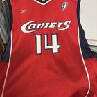 Reebok Wnba Houston Comets  14 Sheryl Swoopes Signed Jersey Autographed