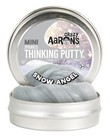 2 Crazy Aaron   s Mini Think Putty snow Angel  candy Cane holiday 2018 retired new