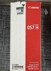 Canon Toner Cartridge 057h Black  High Capacity  Factory Sealed  1-pack   Ink  