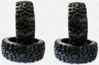 1 8 Rc Car Rubber Tyres Tire Soft 4pcs Tire Wheels Rim Bg-006 1 8 D 115mm W 43mm