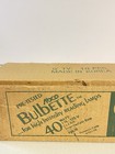 10 Abco 40 Watt 115 125 V Light Bulb Clear Intermediate Base New Old Stock
