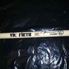 Rammstein Logo   Signature 2001 Mutter Concert Tour White Drumstick Drum Stick