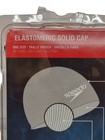 Speedo Elastomeric Solid Swim Cap Unisex One Size Silicone Black Latex Free