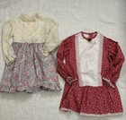 Vtg Lot Of Baby Toddler Girl Dresses Mixed 23 Pieces