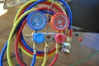 Manifold Gauge 5ft Hose Set For R22 R134a car Port Quick Snap Coupler Hvac Tool
