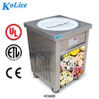 Kolice 22   Single Pan Fried Ice Cream Machine Rolled Ice Cream Machine-etl Ce