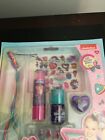 Brand New Nickelodeon Jojo Siwa Accessory Set Hair Extensions Nails Lip Gloss 