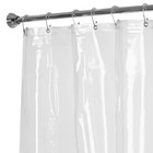 72 In  X 72 In  Heavyweight 10-gauge Vinyl Shower Curtain Liner In Clear