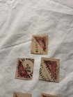 Venezuela- -1893- -scott   125-simon Bolivar 25c  Lot Of 5-stamps-bisect